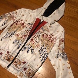 Elvis Jumpsuit-style Hoodie - Size L